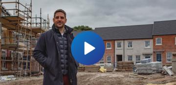 Jamesy Hagan on site in Dromore, Northern Ireland