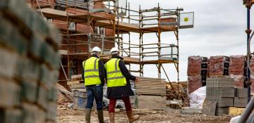 On site with a developer